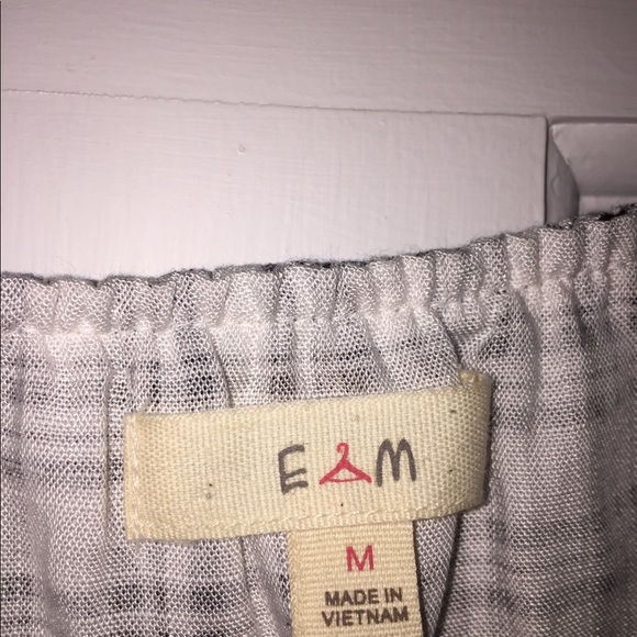 E M cropped tank top!! - Picture 3 of 3